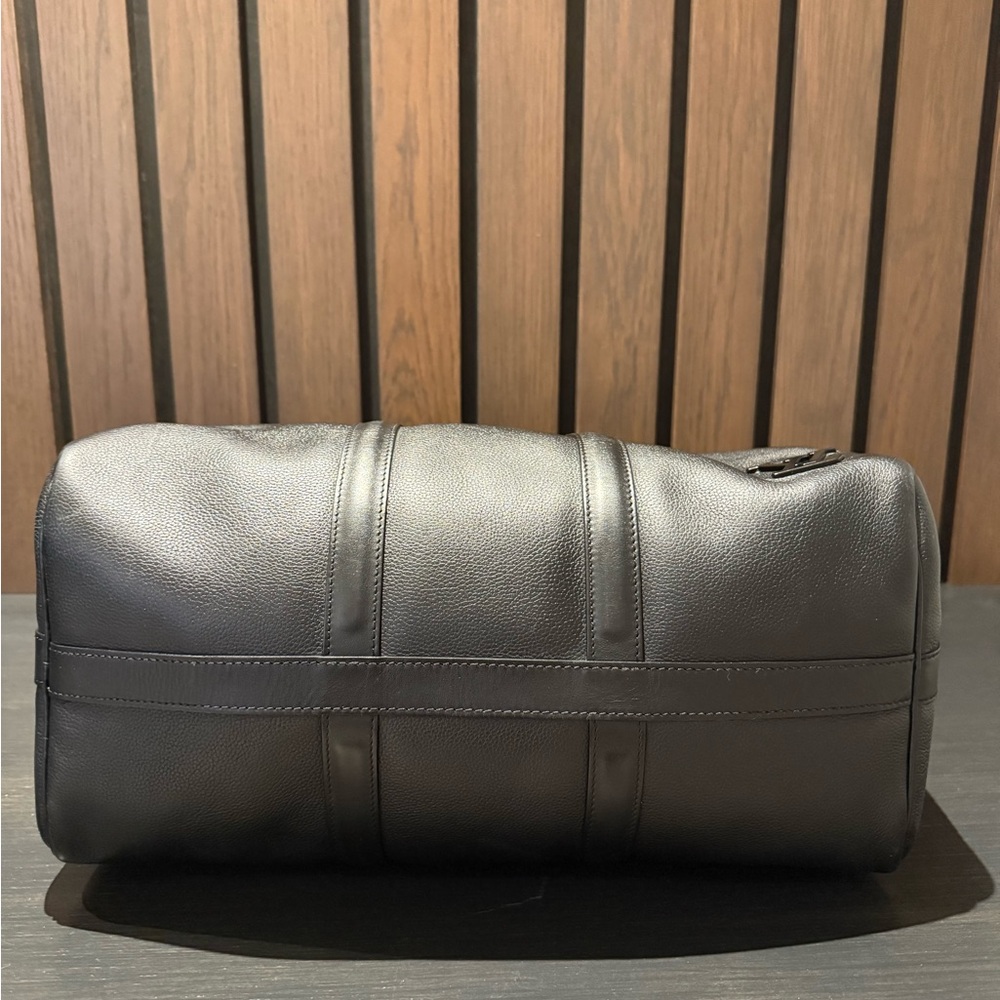 Louis Vuitton Keepall Bandoulière 45 – Aerogram Black Leather - Picture 5 of 11